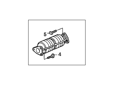 Honda 18160-P5M-A00 Converter (Ghe975)