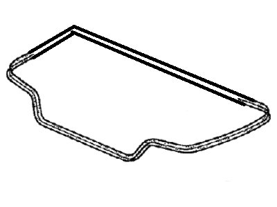 Honda 74865-S30-010 Weatherstrip, Trunk Lid