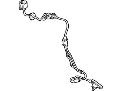 Honda 57450-S30-000 Sensor Assembly, Right Front