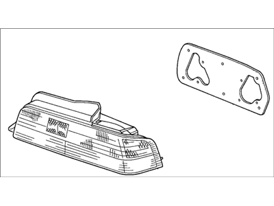 Honda 33501-S30-A01 Lamp Unit, R.