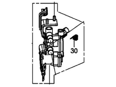 Honda 79715-TRT-000 Valve, Electronic Water