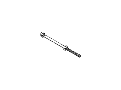 Honda 90008-PZA-003 Bolt-Washer (9X165)