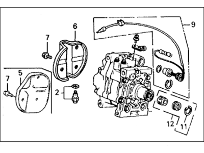 Honda 38810-PM3-016 Compressor