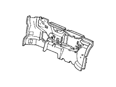 Honda 83101-SH5-A01 Insulator, Dashboard (Lower)