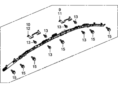 Honda 78875-TR3-A92 Module, L