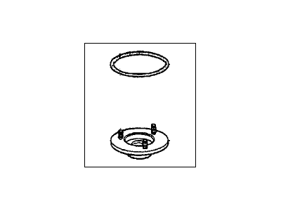 Honda 51675-SB0-004 Base, Front Fork Mounting (Showa)