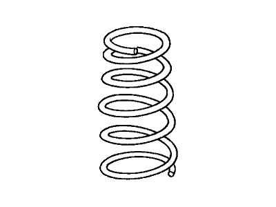 Honda 52441-S5A-A63 Spring, Rear (Showa)