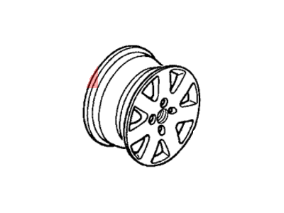 Honda 42700-S02-A21 Disk, Aluminum Wheel (15X6Jj) (Hitachi)