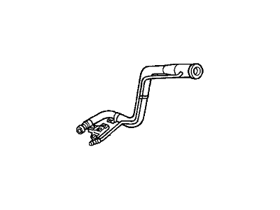 Honda 17660-SM4-A01 Pipe, Fuel Filler