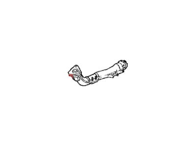 Honda 18210-SR3-J01 Pipe A, Exhuast