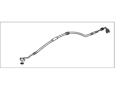 Honda 53713-SR0-A53 Hose, Power Steering Feed