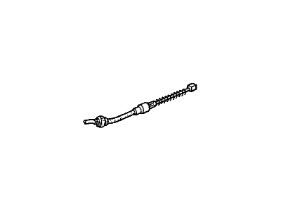 Honda 47560-SR0-A02 Wire A, Driver Side Parking Brake