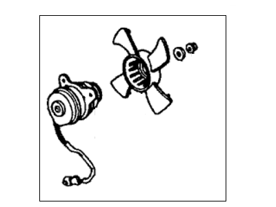 Honda 19016-PT0-305 Fan Assembly, Cooling