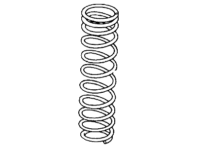 Honda 52441-SM1-A15 Spring, Rear