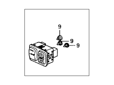 Honda 35830-SM1-A11 Switch Assembly, Cruise & Roof (Alpine Of America)