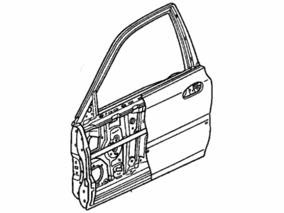 Honda 67010-SV4-508ZZ Panel Comp R, FR Door D