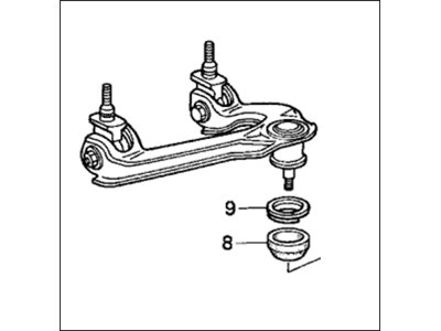 Honda 51450-SV4-000 Arm Assembly, Right Front (Upper)