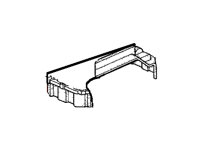 Honda 80205-SV4-A00 Insulator, Evaporator (Upper)