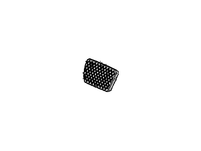 Acura 46545-TX4-A51 Cover, Pedal