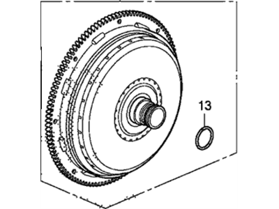 Honda 26000-5T0-306 Converter Assembly, Torque