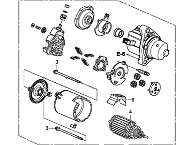 Honda 06312-5R7-505RM STARTER (SM-74015)