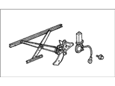 OEM 1988 Honda Accord Regulator Assembly, Driver Side Door Power - 72250-SE0-A14
