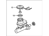 OEM Honda CR-V Master Cylinder - 46100-S04-N54