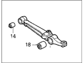 OEM 1996 Honda Odyssey Arm, Right Front (Lower) - 51355-SX0-000