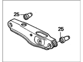 OEM 1988 Honda CRX Arm, Left Rear (Lower) - 52360-SH3-G03