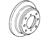 OEM 1992 Honda Prelude Disk, Rear Brake - 42510-SS0-000