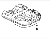 OEM 1989 Honda Prelude Tank, Fuel - 17500-SF1-A38