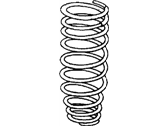 OEM 1987 Honda Civic Spring, Rear - 52441-SB6-003