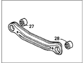 OEM 1993 Honda Accord Arm B, Right Rear (Lower) (Abs) - 52355-SM4-A10