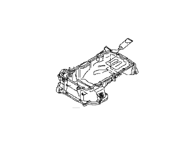 Infiniti 11110-1CA0A Oil Pan Assembly