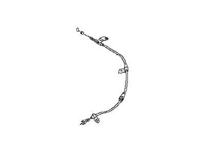 Infiniti 36531-6P000 Cable Assy-Brake, Rear LH