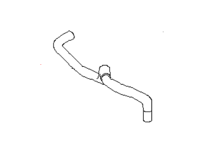 Infiniti 92400-5DD0A Hose-Heater, Inlet