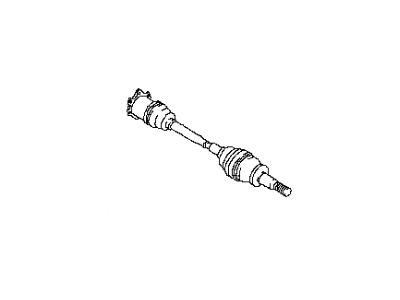 Infiniti 39601-6P600 Shaft Assembly-Rear Drive, L