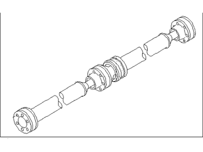 Infiniti 37000-EH00B Shaft Assembly-PROPELLER