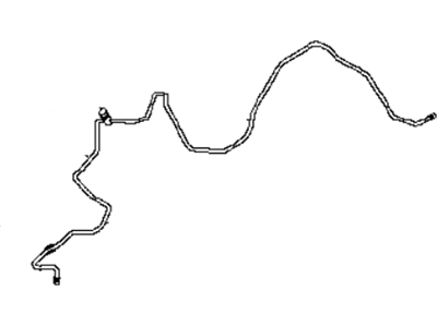 Infiniti 92440-5NA0A Pipe Assembly-Front Cooler, High