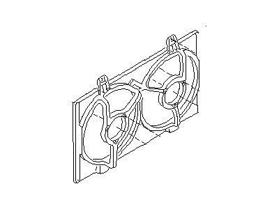 Infiniti 21483-38U10 SHROUD Assembly