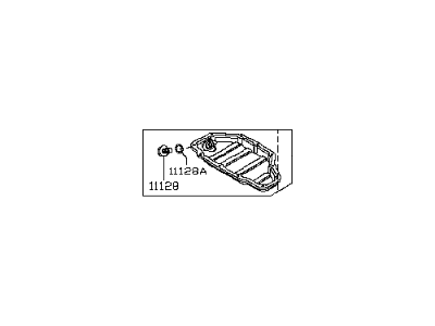 Infiniti 11110-1CA0B Oil Pan Assembly