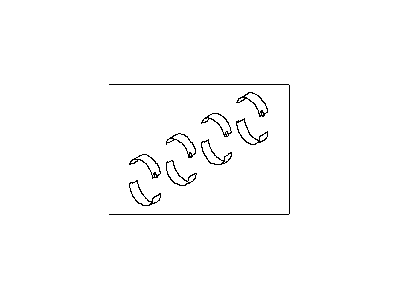 Infiniti 12208-60U00 Bearing Crankshaft