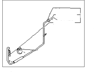 Infiniti 92443-F6601 Tube-Front Cooler, High B