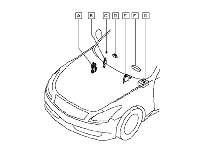 Infiniti 284B1-1NX0A Body Control Module Controller Assembly