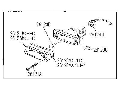 Infiniti B6130-F6600 Assembly-Turn Signal, Front RH