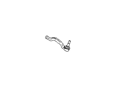 Infiniti D8640-1CA0A Socket Kit-Tie Rod, Outer