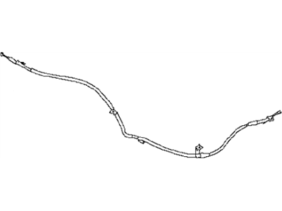 Nissan 36530-1LA0A Cable Assembly Parking, Rear RH