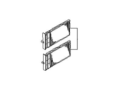 Infiniti 27275-2W625 Air Conditioner Air Filter Kit