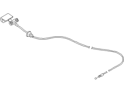 Infiniti 65620-51S00 Hood Lock Control Cable Assembly