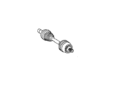 Infiniti 39101-5DC0B Shaft Assy-Front Drive, LH